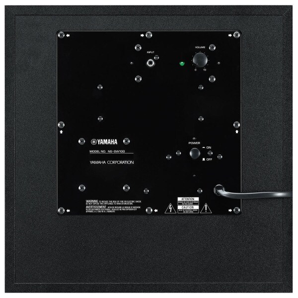 Main product image for Yamaha NS-SW100 10" 100 Watt Powered Subwoofer 312-646